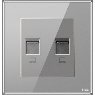 Incavo fissato al muro grigio d'argento della spina 2DN della lega W8DN