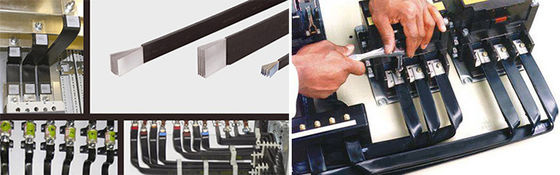 il CA 3500V di 2m 3m ha isolato la sbarra collettrice flessibile con l'isolamento del PVC