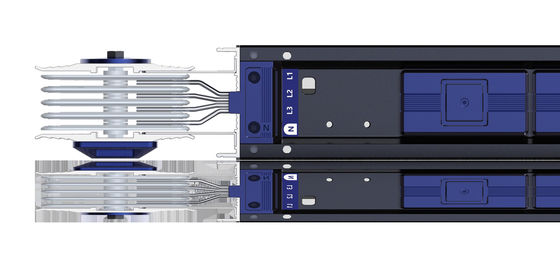 Tipo compatto sistema 50Hz 60Hz IEC61439 del panino di Busway di bassa tensione